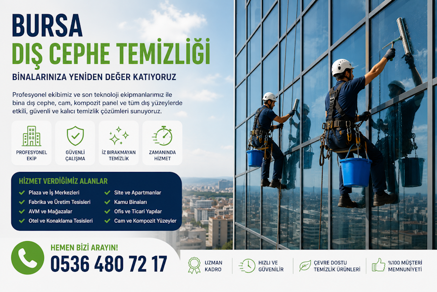 Dış Cephe Cam Temizliği